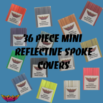 Mini Shorty Reflective Spoke Covers